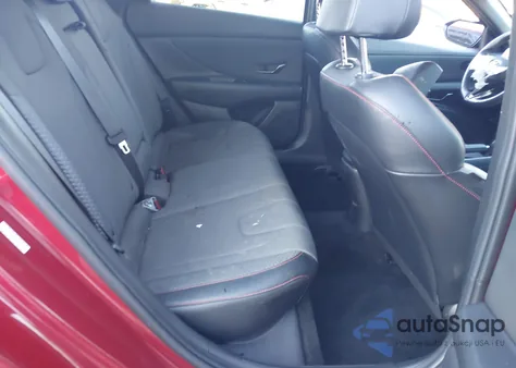 2023 Hyundai Elantra N Line z USA, uszkodzony, nr VIN KMHLR4AF5PU609144